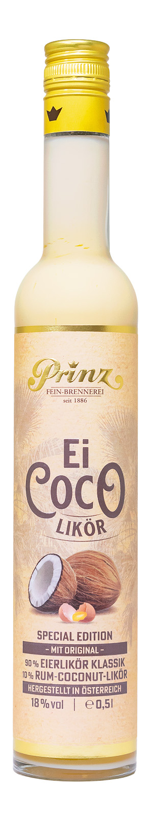 Prinz Ei Coco Likör - 0,5L 18% vol