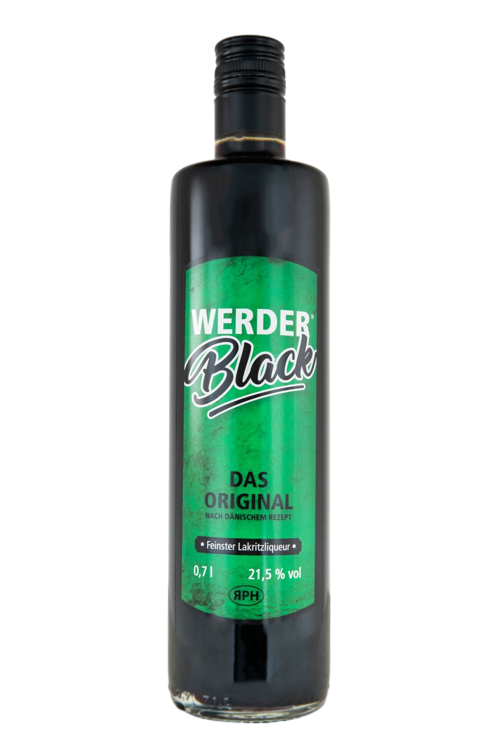 Werder Black Lakritz-Likör - 0,7L 21,5% vol