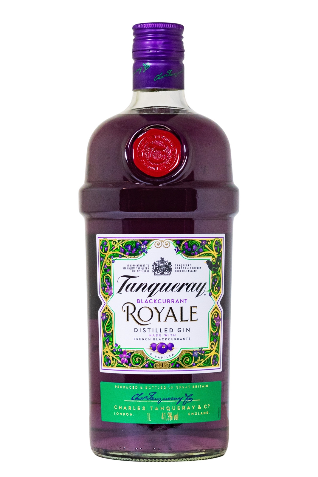 Tanqueray Blackcurrant Royale Gin - 1 Liter 41,3% vol