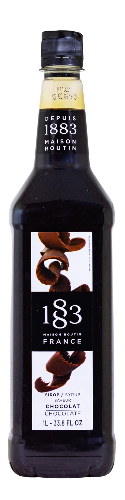 Maison Routin 1883 Schokolade Sirup PET-Flasche - 1 Liter
