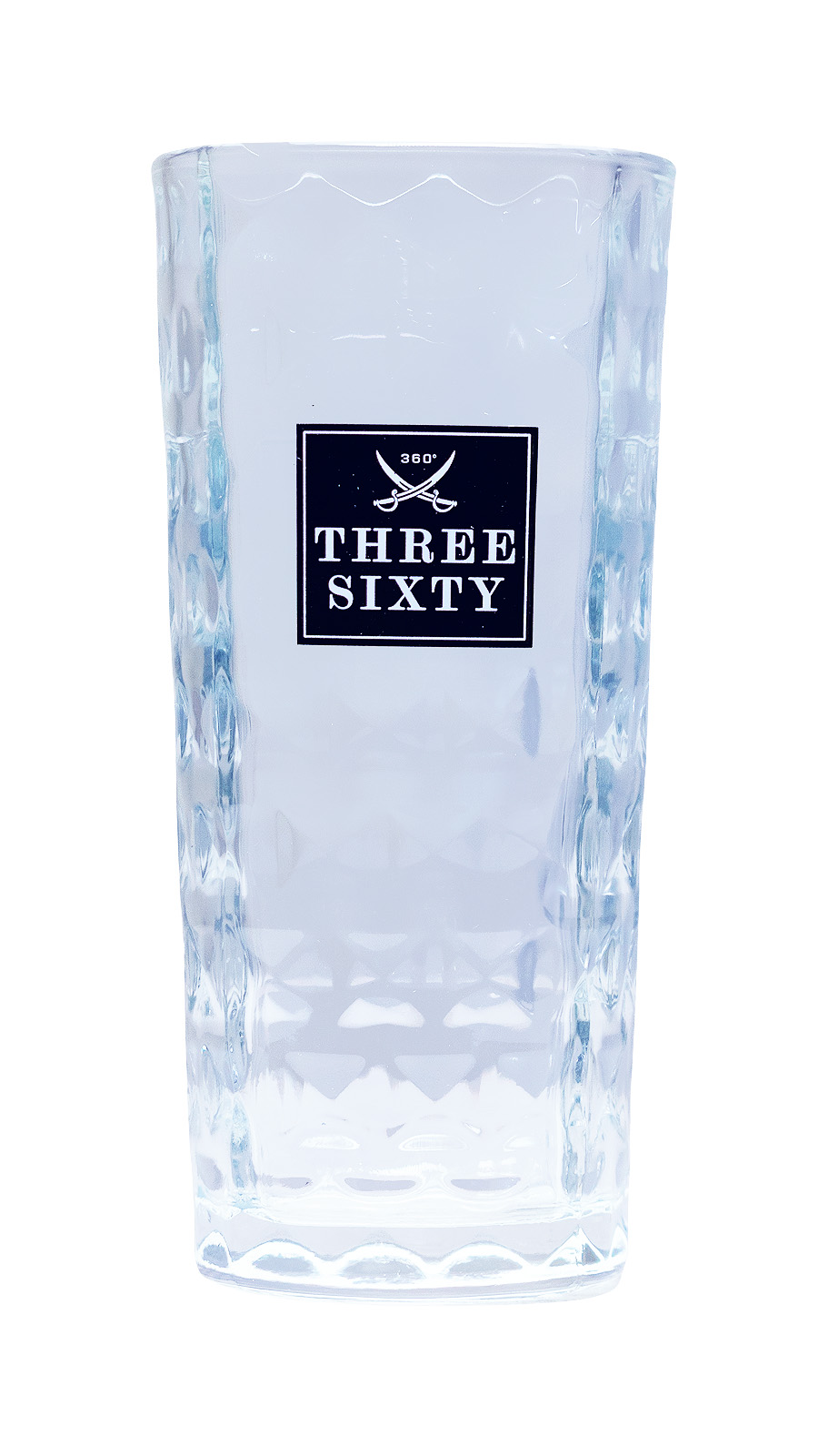 Three Sixty Vodka Longdrink Glas