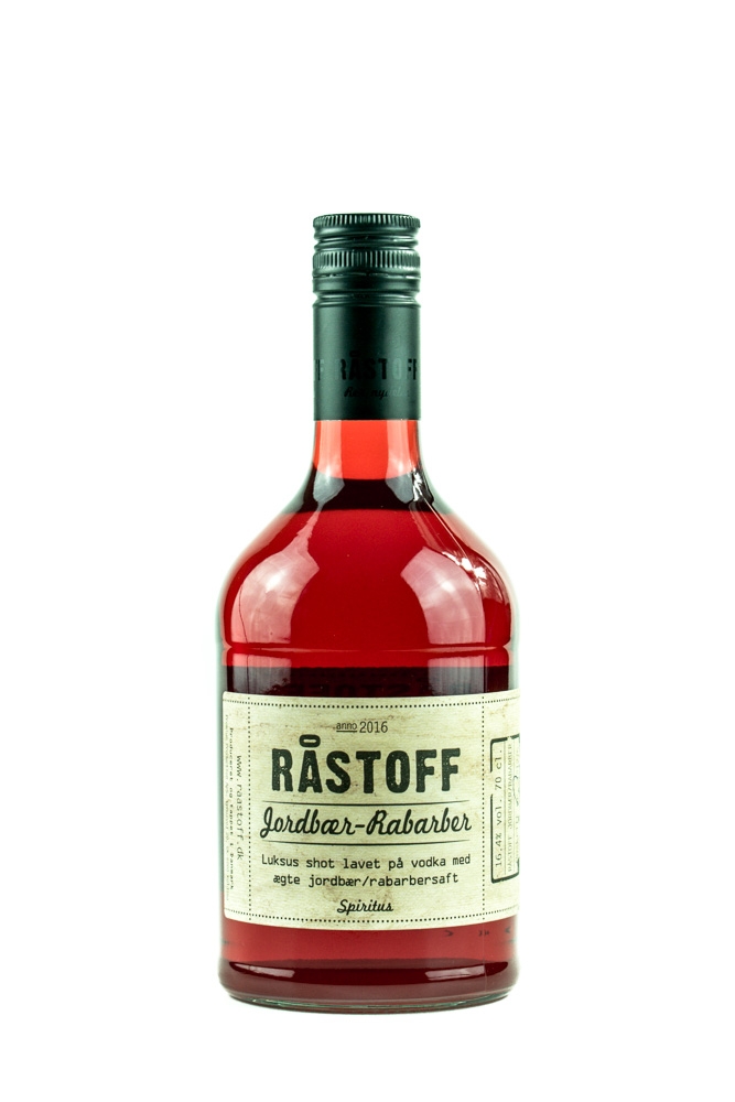 Raastoff Erdbeer Rharbarber Likör - 0,7L 16,4% vol