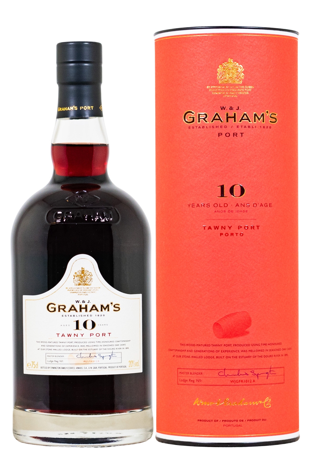 Grahams Tawny 10 Jahre - 0,75L 20% vol