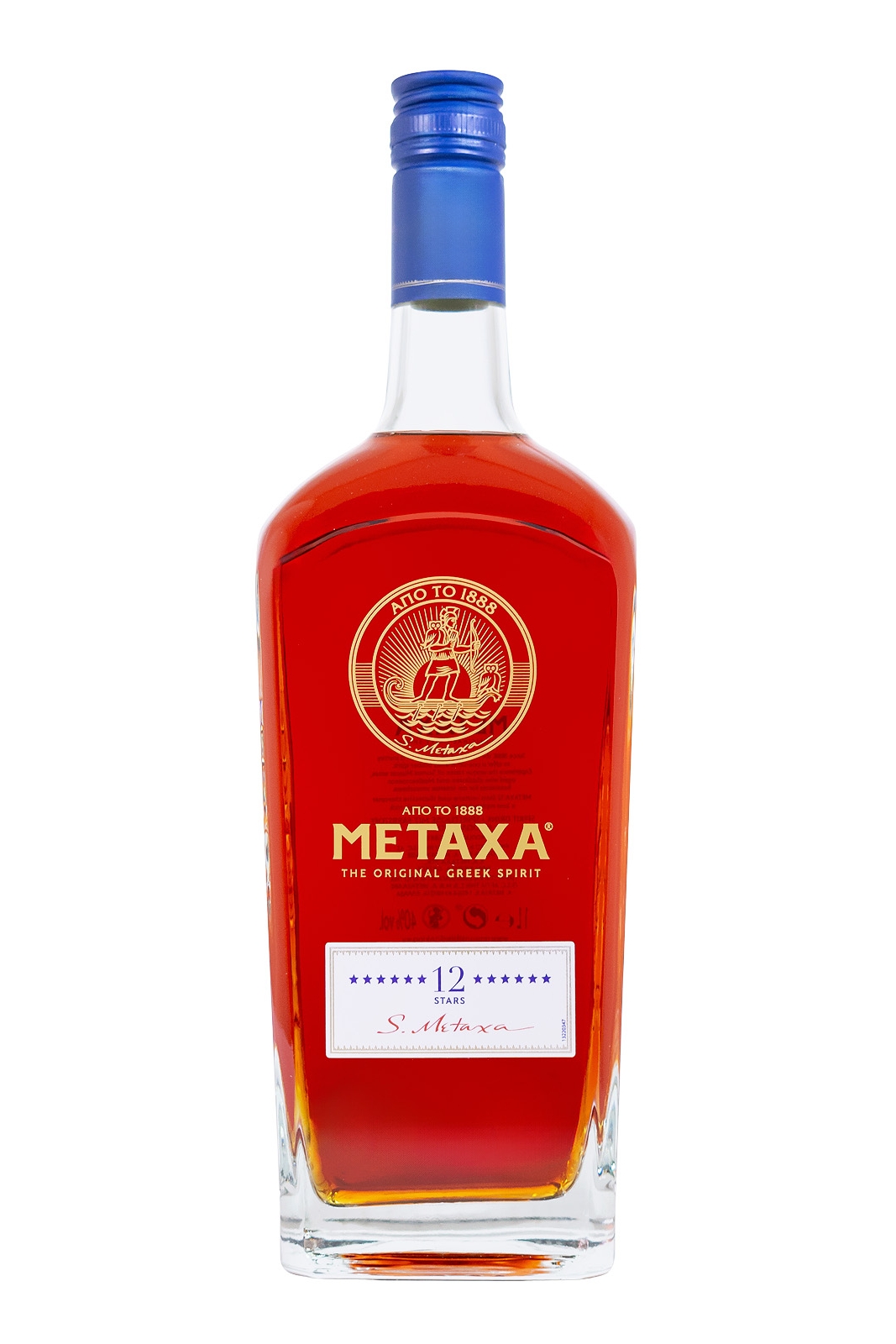 Metaxa 12 Sterne - 1 Liter 40% vol