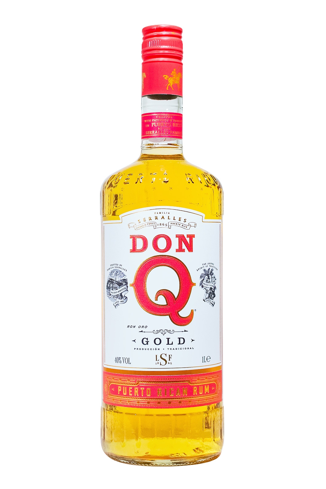 Don Q Gold Rum - 1 Liter 40% vol