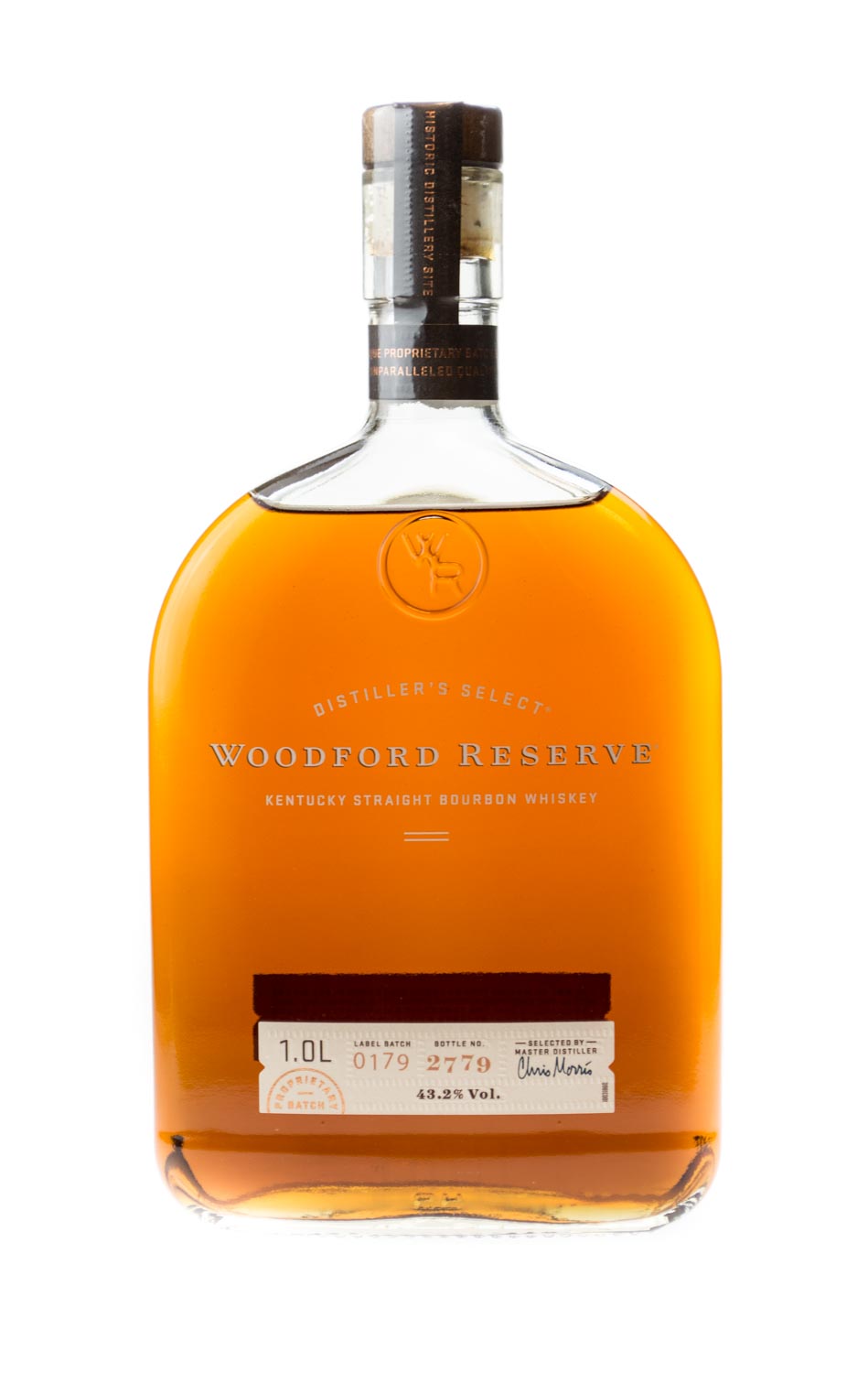 Woodford Reserve Distillers Select Kentucky Straight Bourbon Whiskey - 1 Liter 43,2% vol