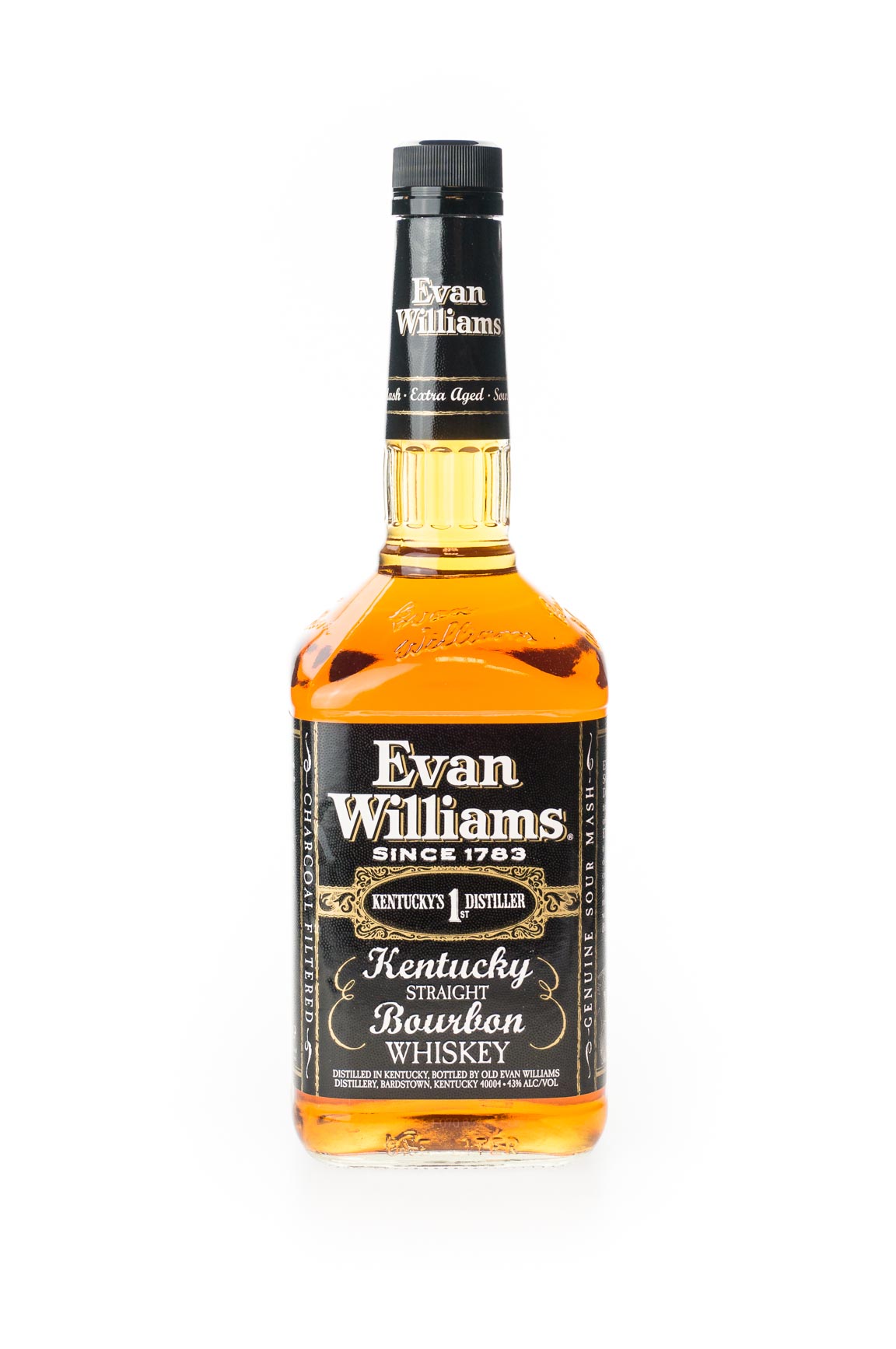 Evan Williams Whiskey Black Label - 1 Liter 43% vol