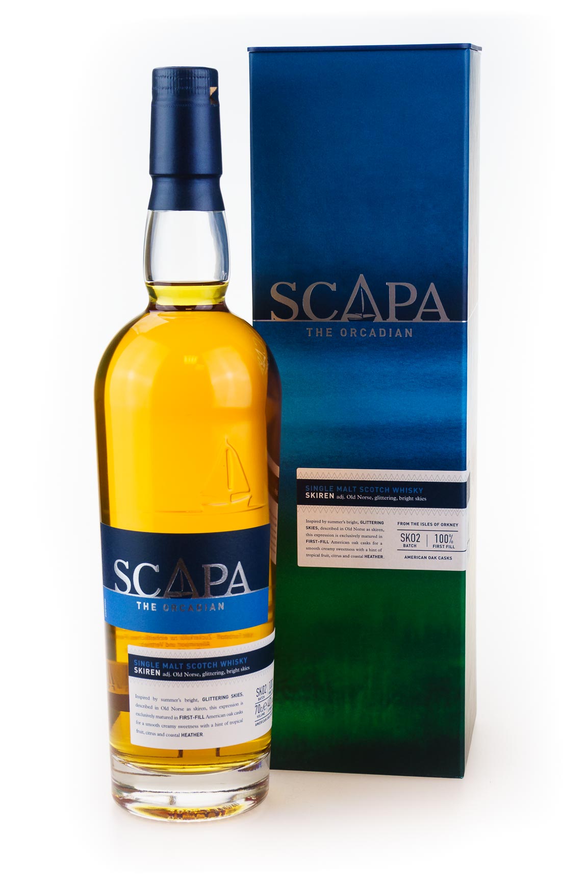 Scapa Skiren Single Malt - 0,7L 40% vol