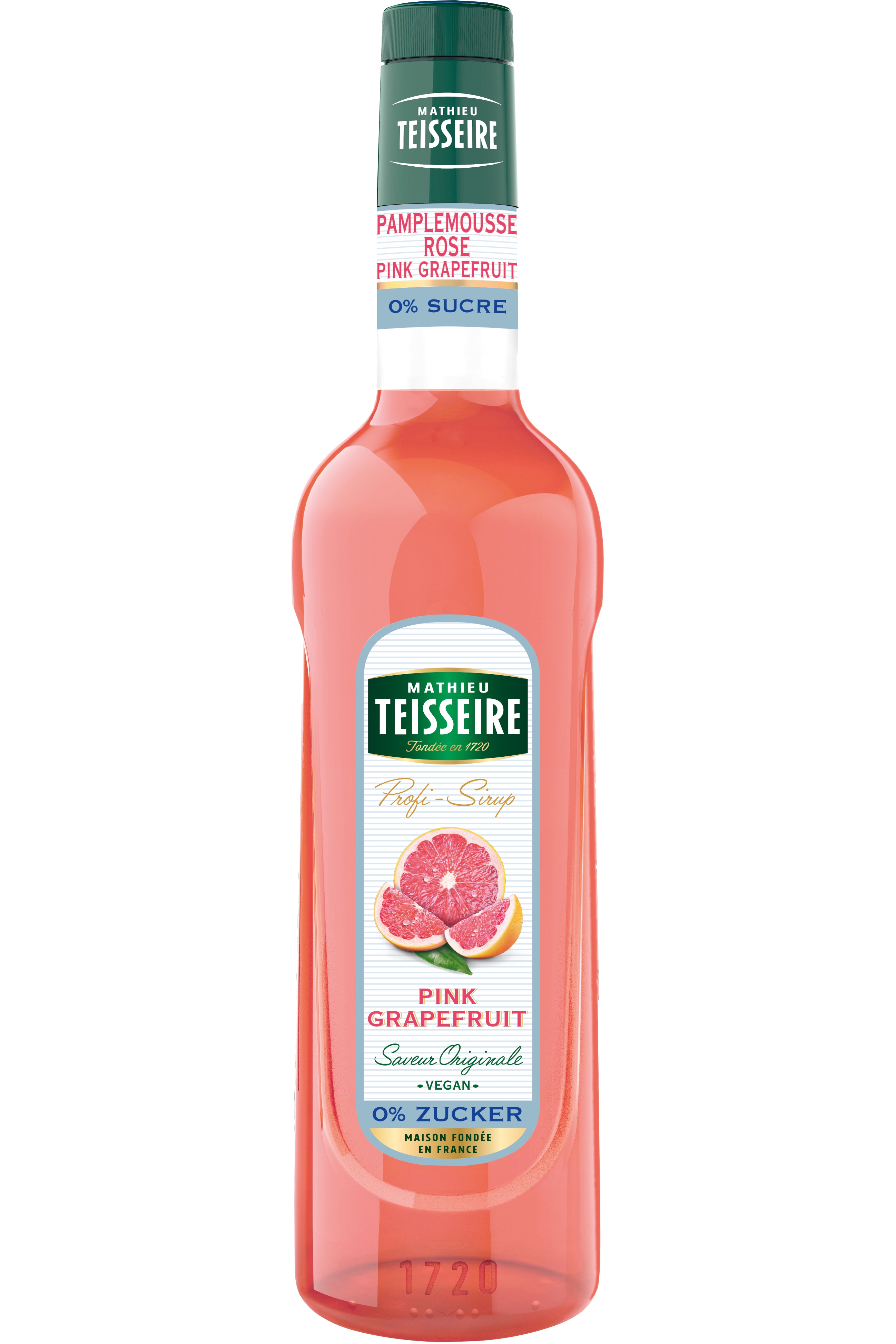 MHD: Teisseire Pink Grapefruit 0% Zucker - 0,7L