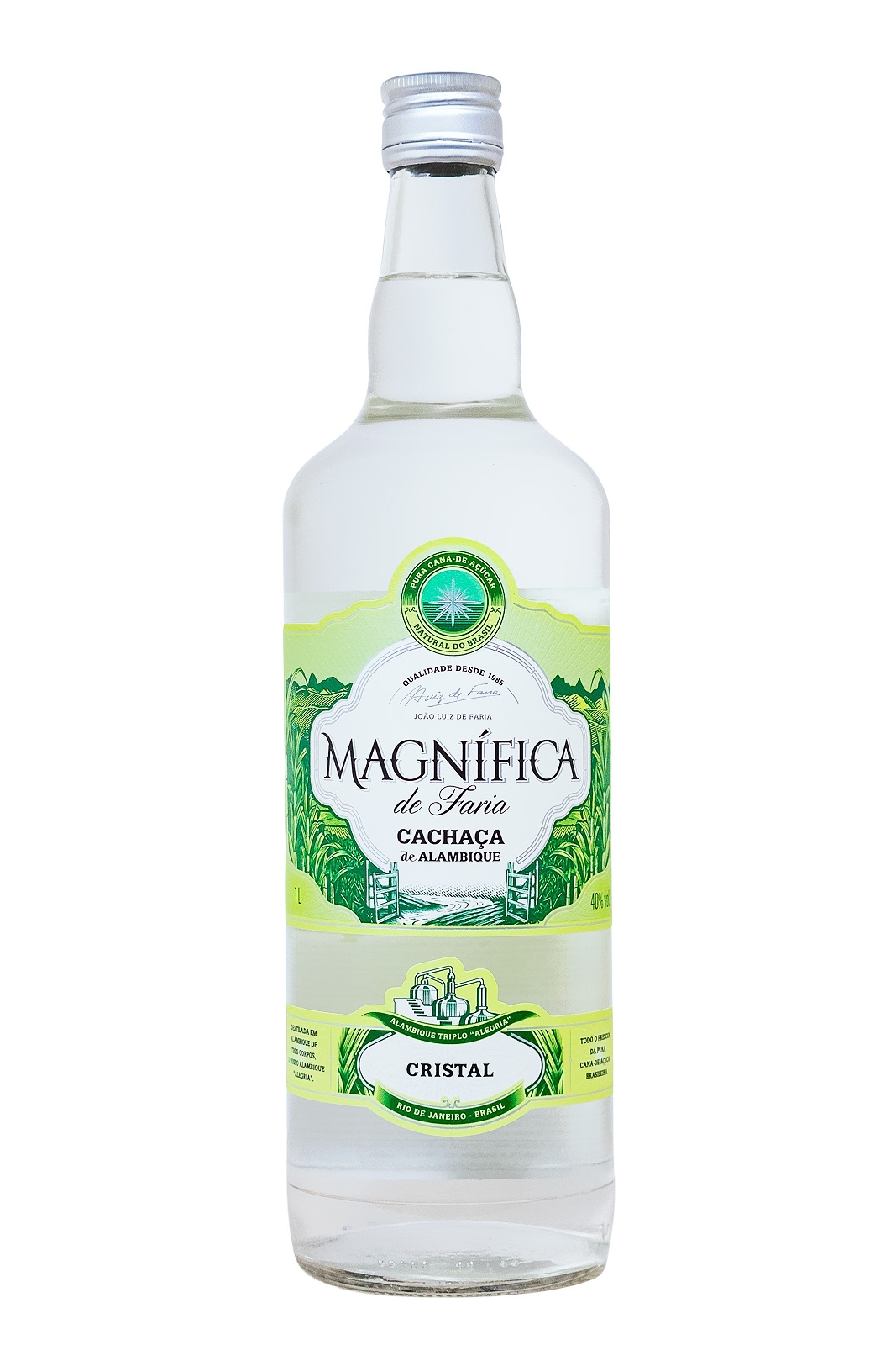 Magnifica Cristal Cachaca - 1 Liter 40% vol