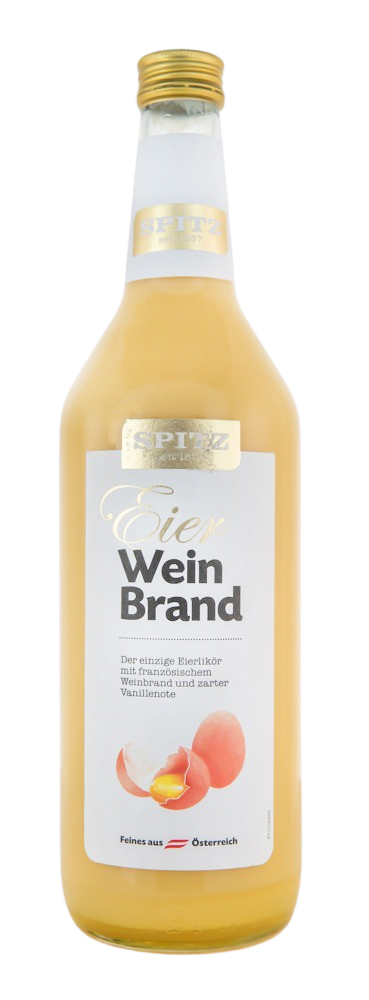 Spitz Eierweinbrand (Eierlikör) - 1 Liter 16% vol
