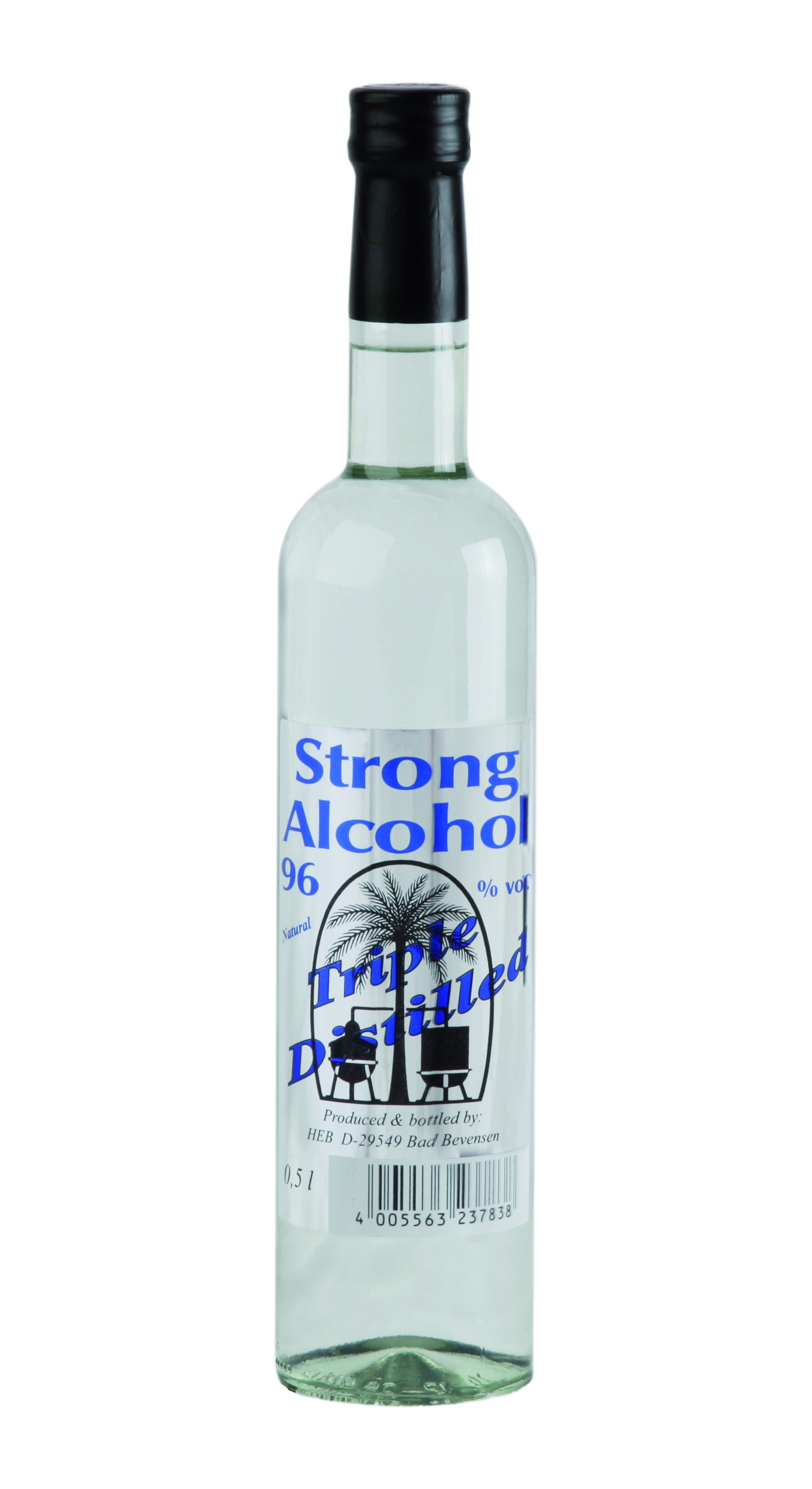 Strong Alcohol 96, Schnaps, Alkohol - 96% vol - (0,5L)