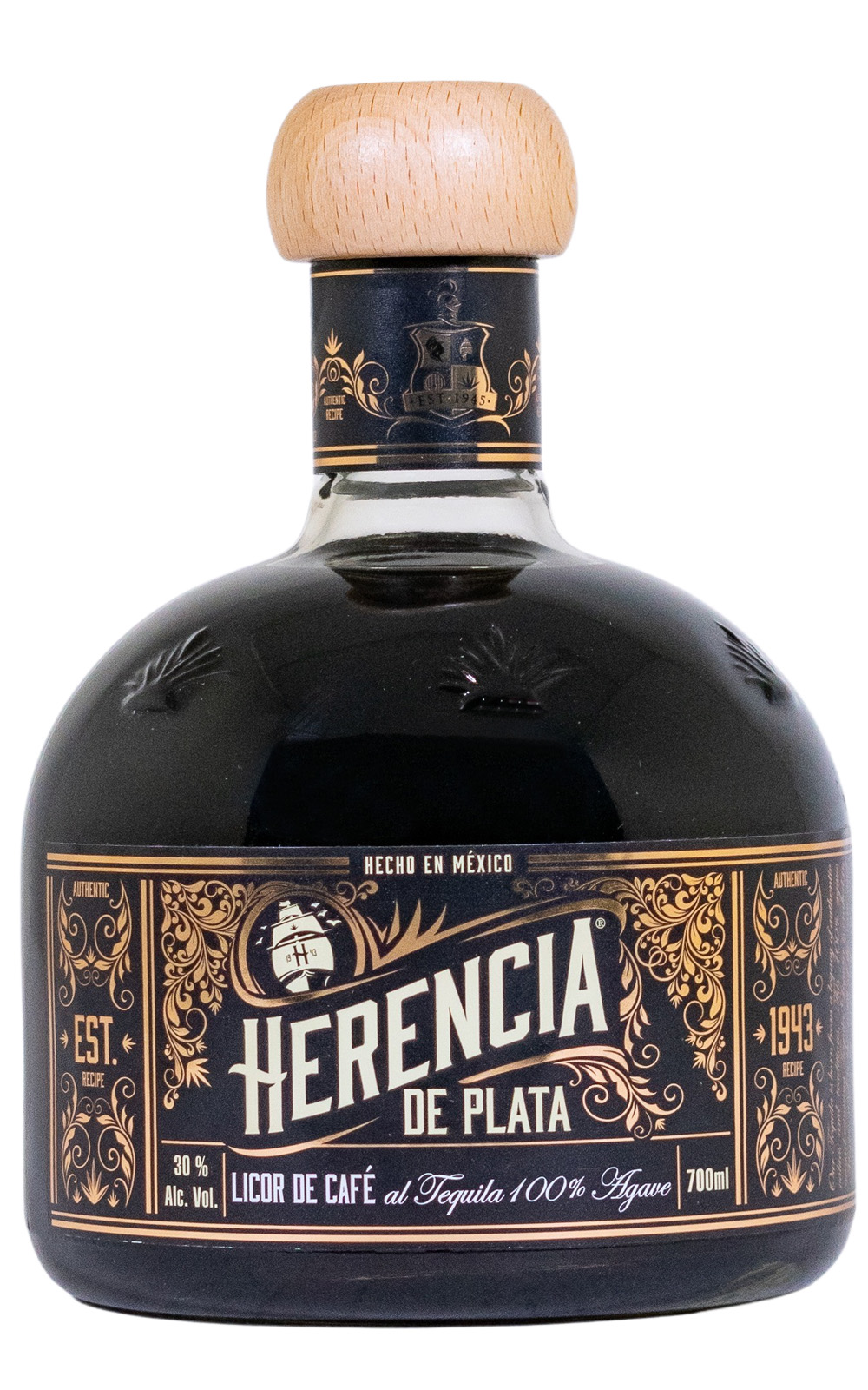 Herencia de Plata Licor de Cafe Kaffeelikör - 0,7L 30% vol