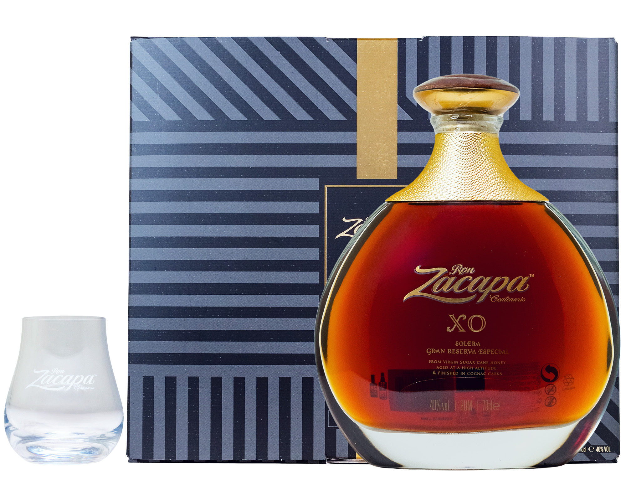 Ron Zacapa XO Rum Geschenkset - 0,7L 40% vol