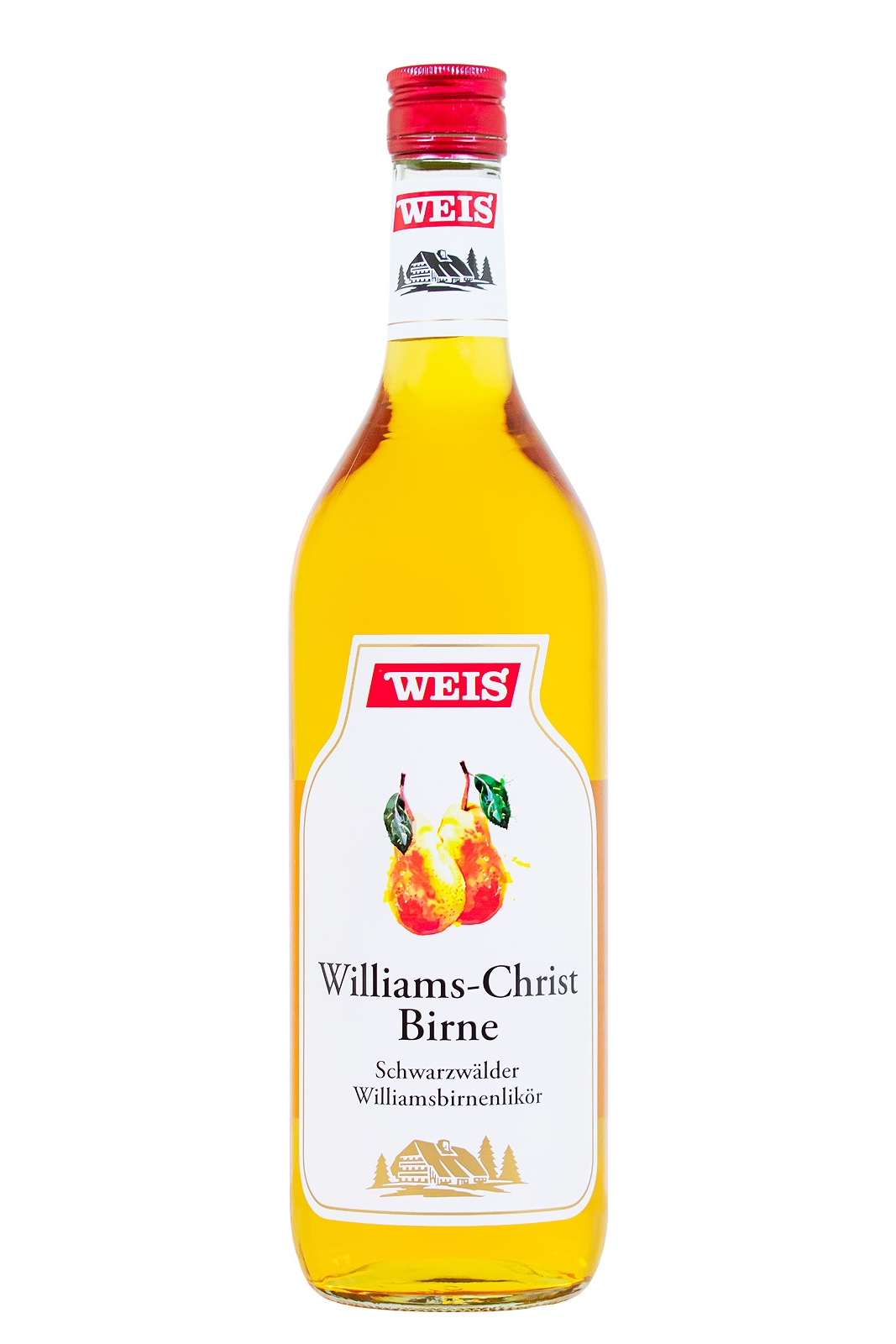 Weis Schwarzwälder Williams-Birne Likör - 1 Liter 20% vol