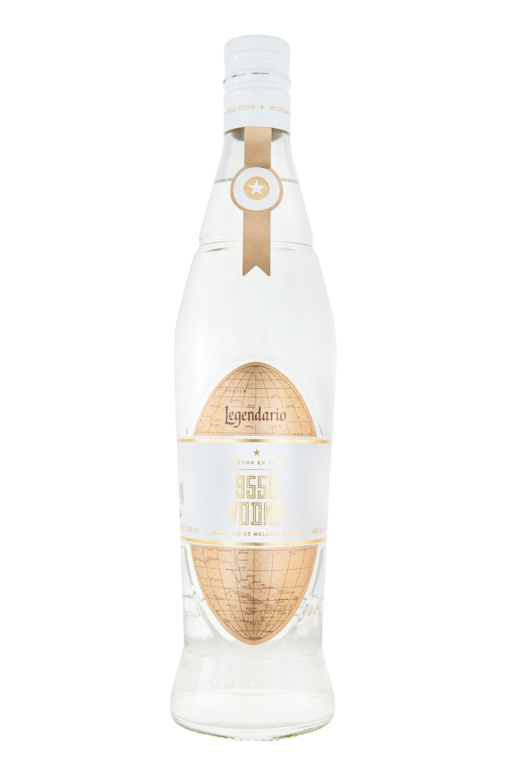 Legendario 9550 Vodka aus Zuckerrohr - 0,7L 40% vol