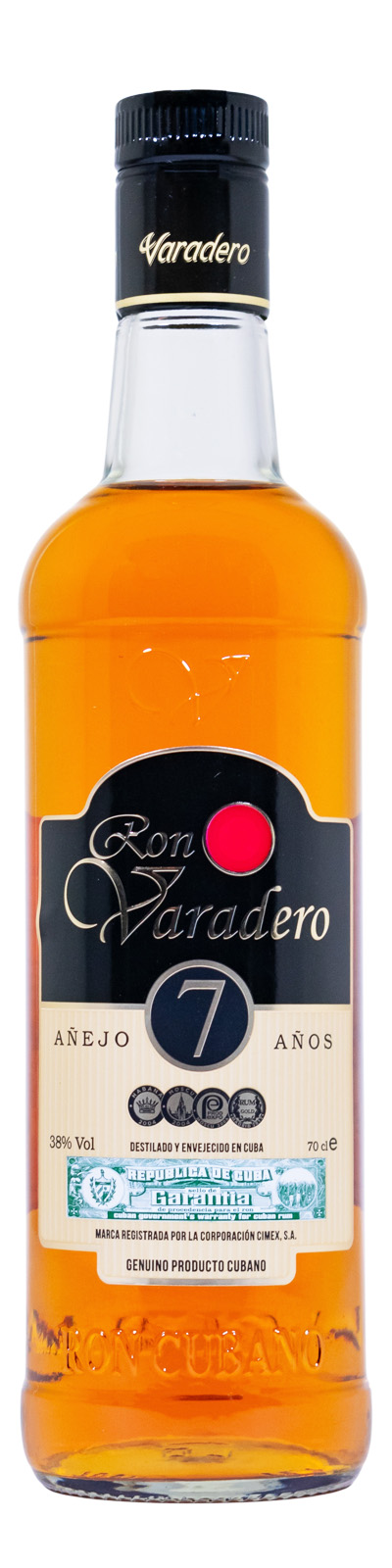 Ron Varadero Anejo 7 Jahre Rum - 0,7L 38% vol