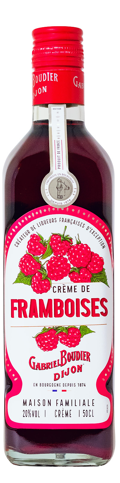 Boudier Creme de Framboises - 0,5L 20% vol