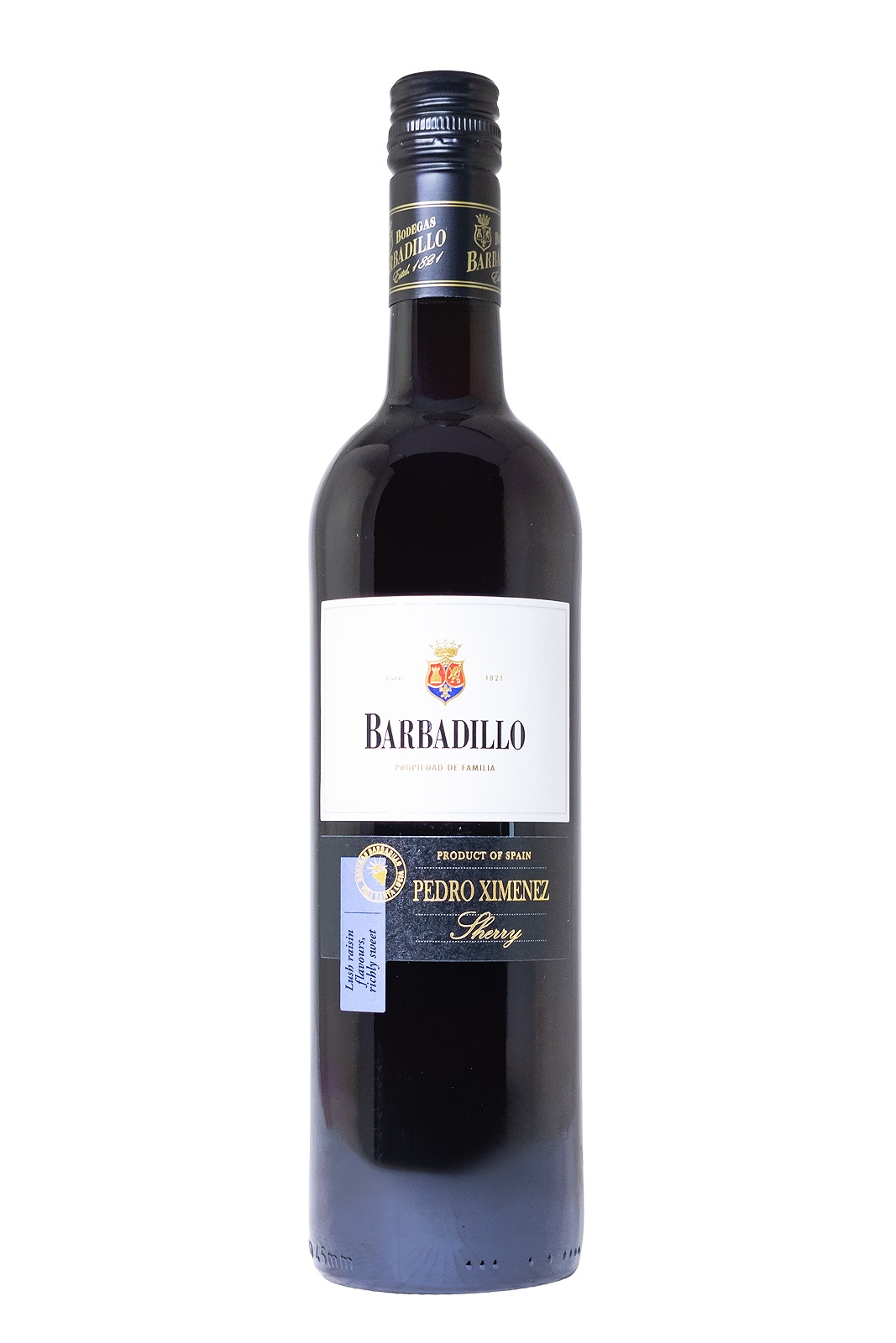 Barbadillo Pedro Ximenez Sherry - 0,75L 17,5% vol