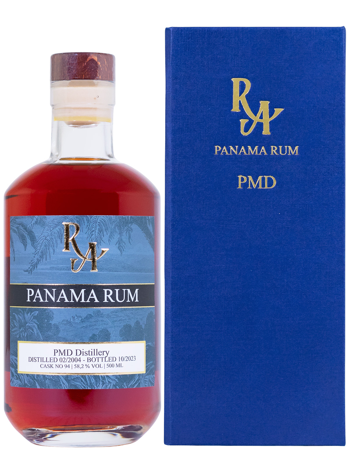 Rum Artesanal Panama 2004 - 0,5L 58,2% vol