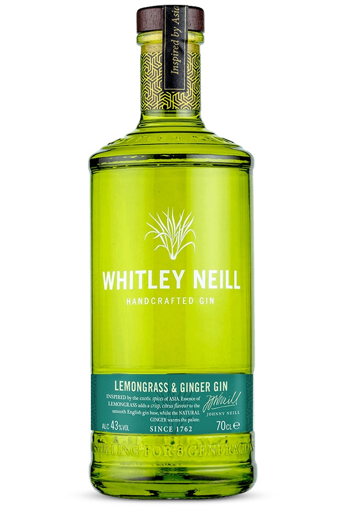 Whitley Neill Lemongrass & Ginger Gin - 0,7L 43% vol