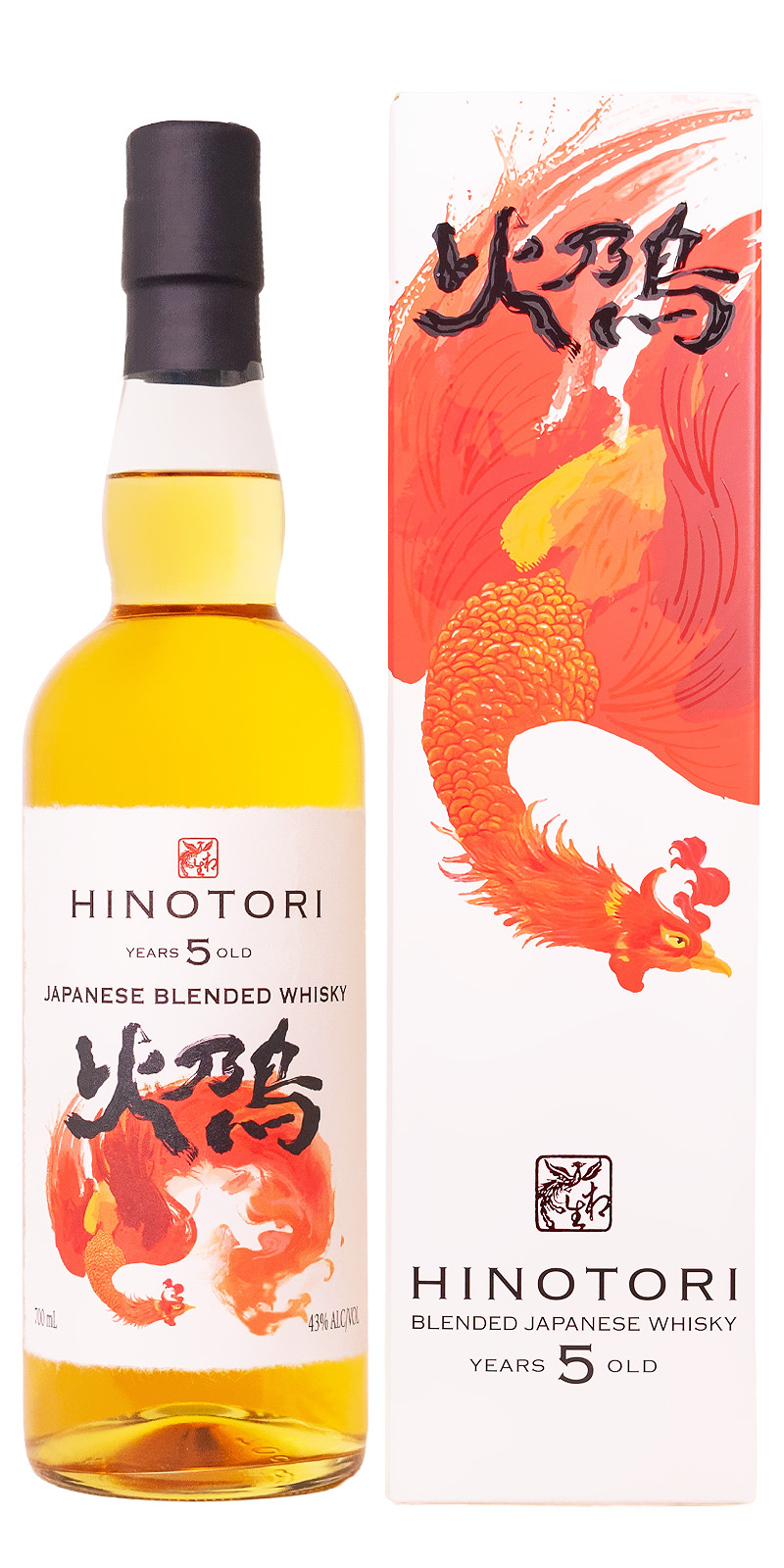 Hinotori 5 Jahre Japan Whisky - 0,7L 43% vol