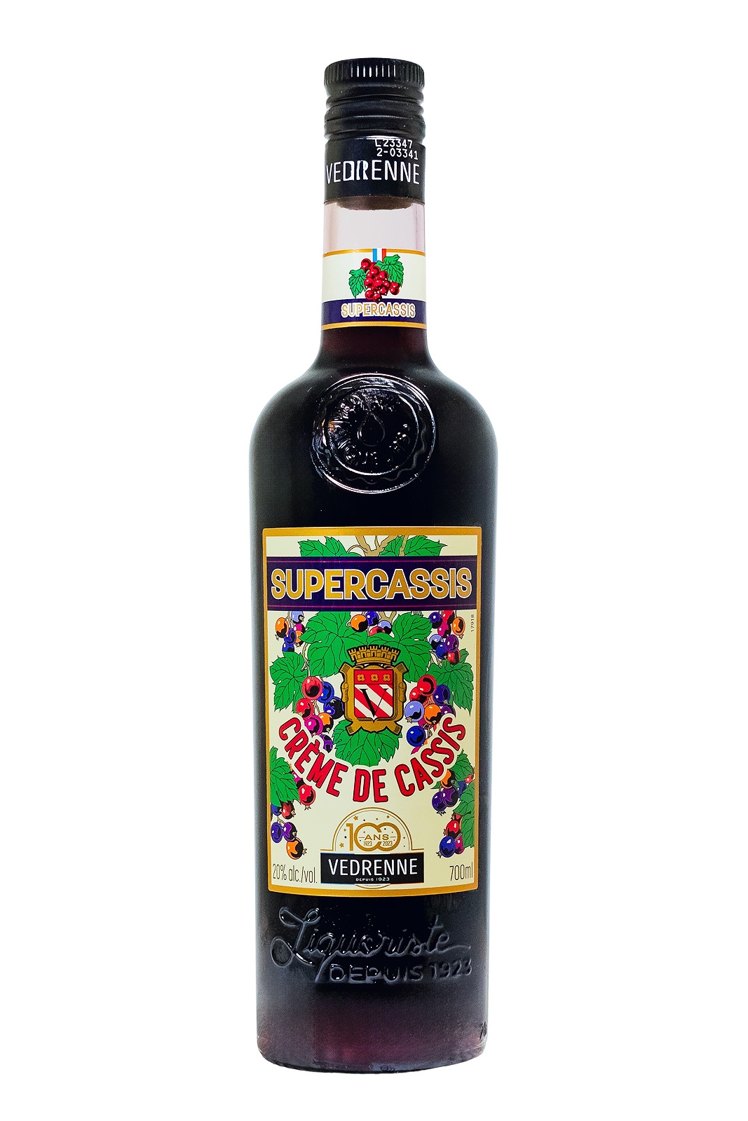 Vedrenne Supercassis Creme de Cassis - 0,7L 20% vol