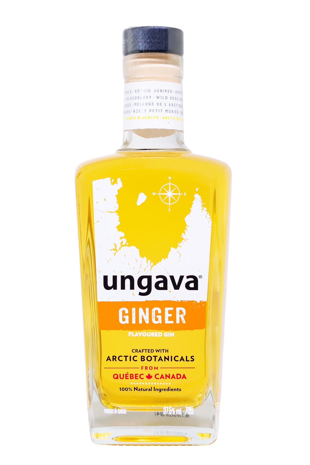 Ungava Ginger Gin - 0,7L 37,5% vol