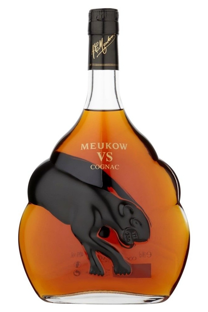 Meukow Cognac VS Black - 1 Liter 40% vol