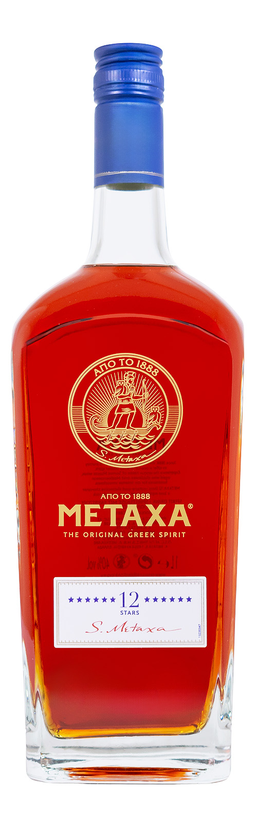 Metaxa 12 Sterne - 1 Liter 40% vol