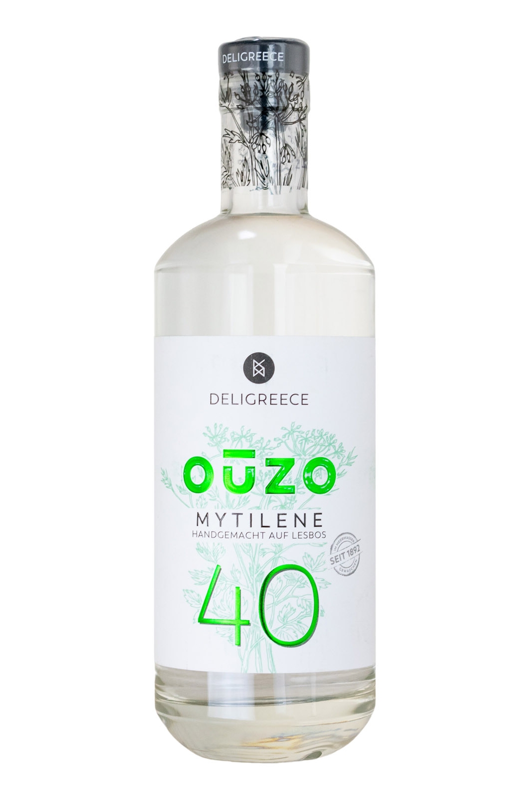 Ouzo Mytilene 40 - 0,7L 40% vol