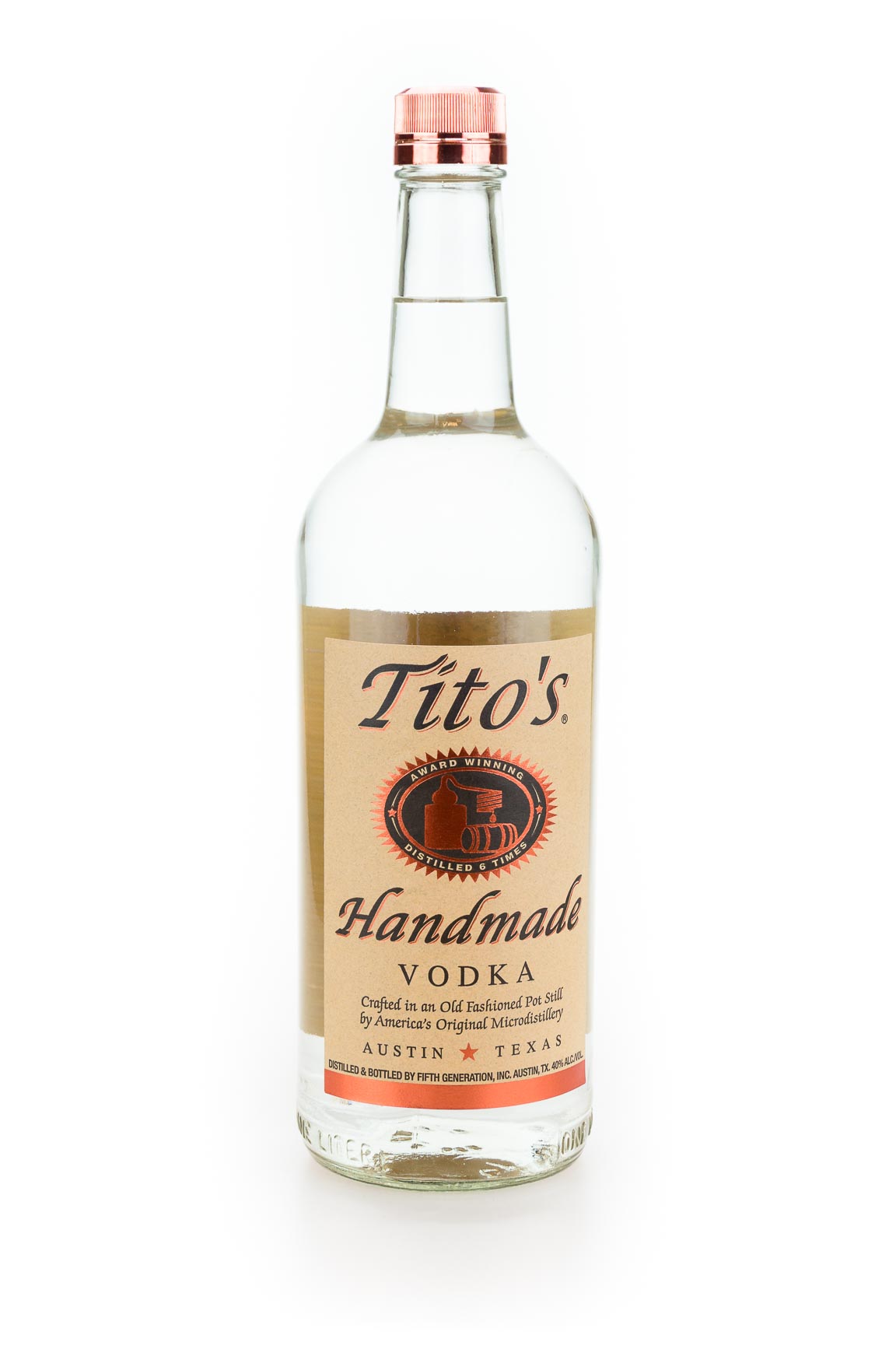 Titos Handmade Vodka - 1 Liter 40% vol