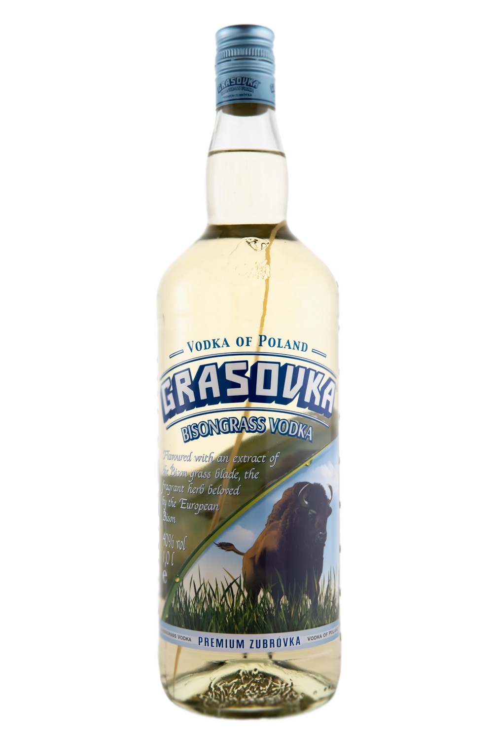 Grasovka Bisongrass Vodka - 1 Liter 38% vol