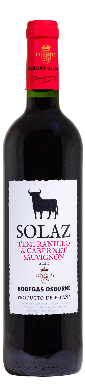 Osborne Solaz Tempranillo & Cabernet Sauvignon Rotwein - 0,75L 13% vol