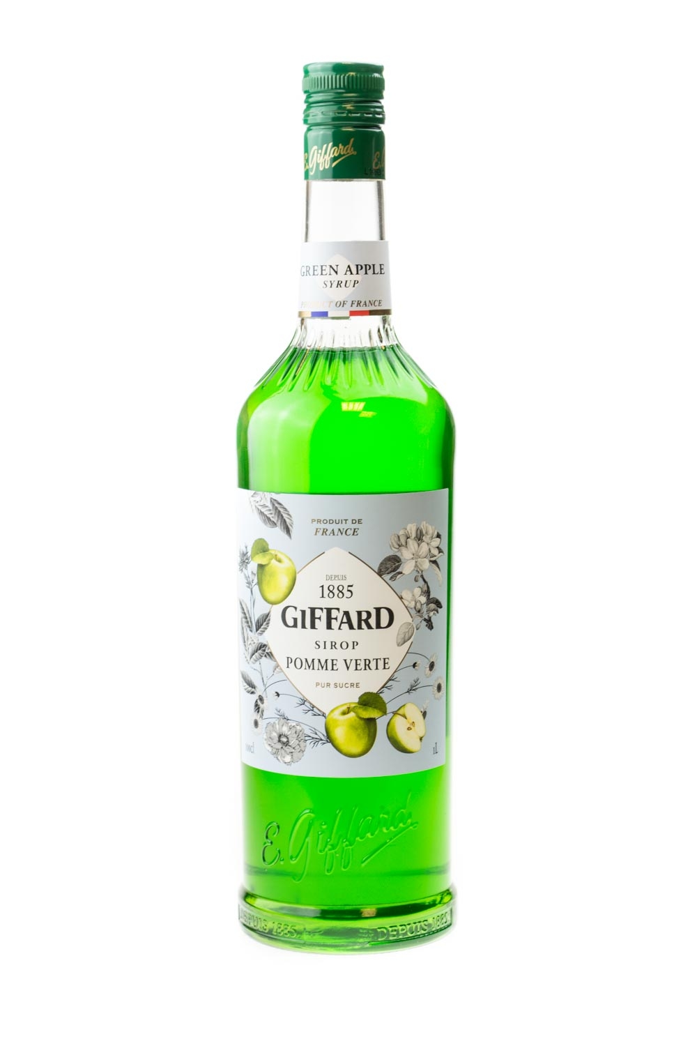 Giffard Grüner Apfel Sirup - 1 Liter