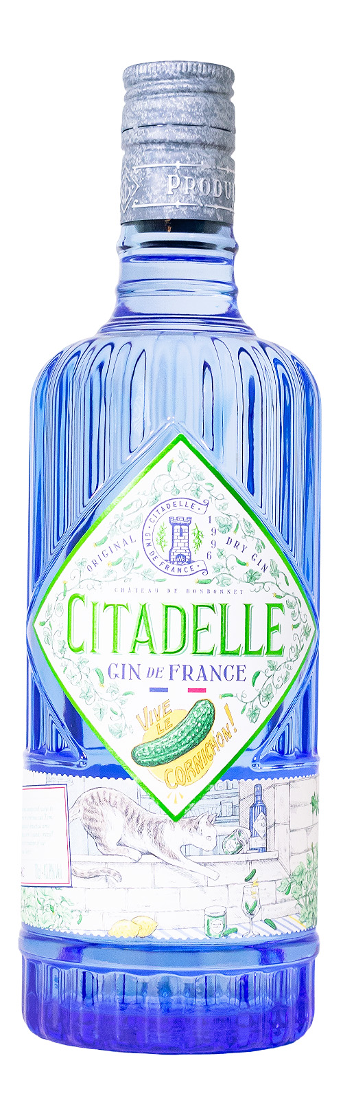 Citadelle Vive le Cornichon Gin - 0,7L 43,8% vol