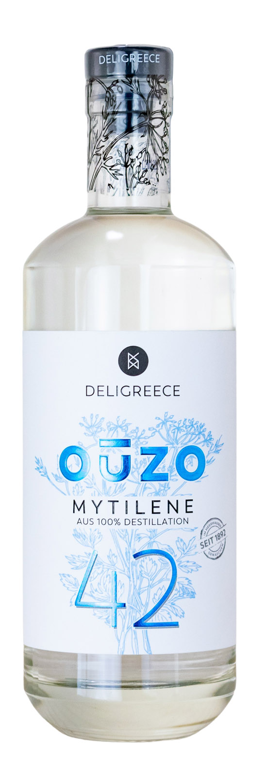 Ouzo Mytilene 42 - 0,7L 42% vol