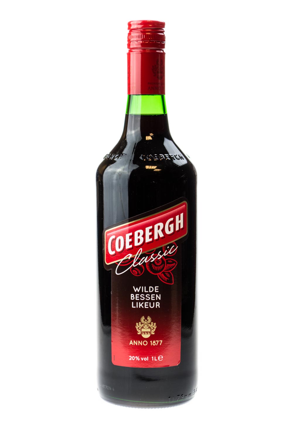 Coebergh Classic Johannisbeerlikör - 1 Liter 20% vol