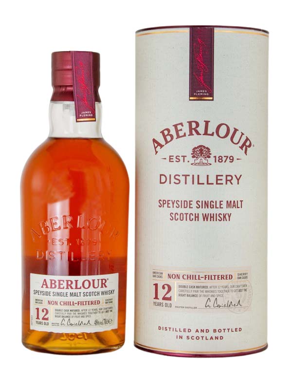 Aberlour 12 Jahre Non Chill-Filtered Highland Single Malt Scotch Whisky - 0,7L 48% vol