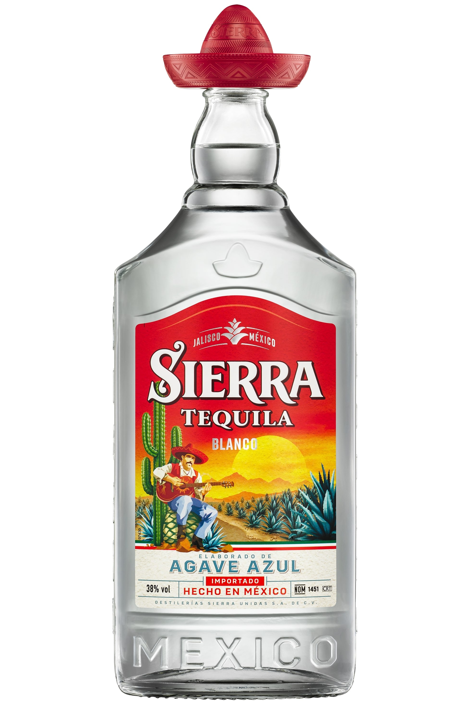 Sierra Tequila Blanco - 1 Liter 38% vol