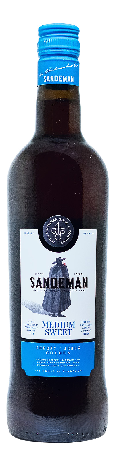 Sandeman Medium Sweet Sherry - 0,75L 15% vol