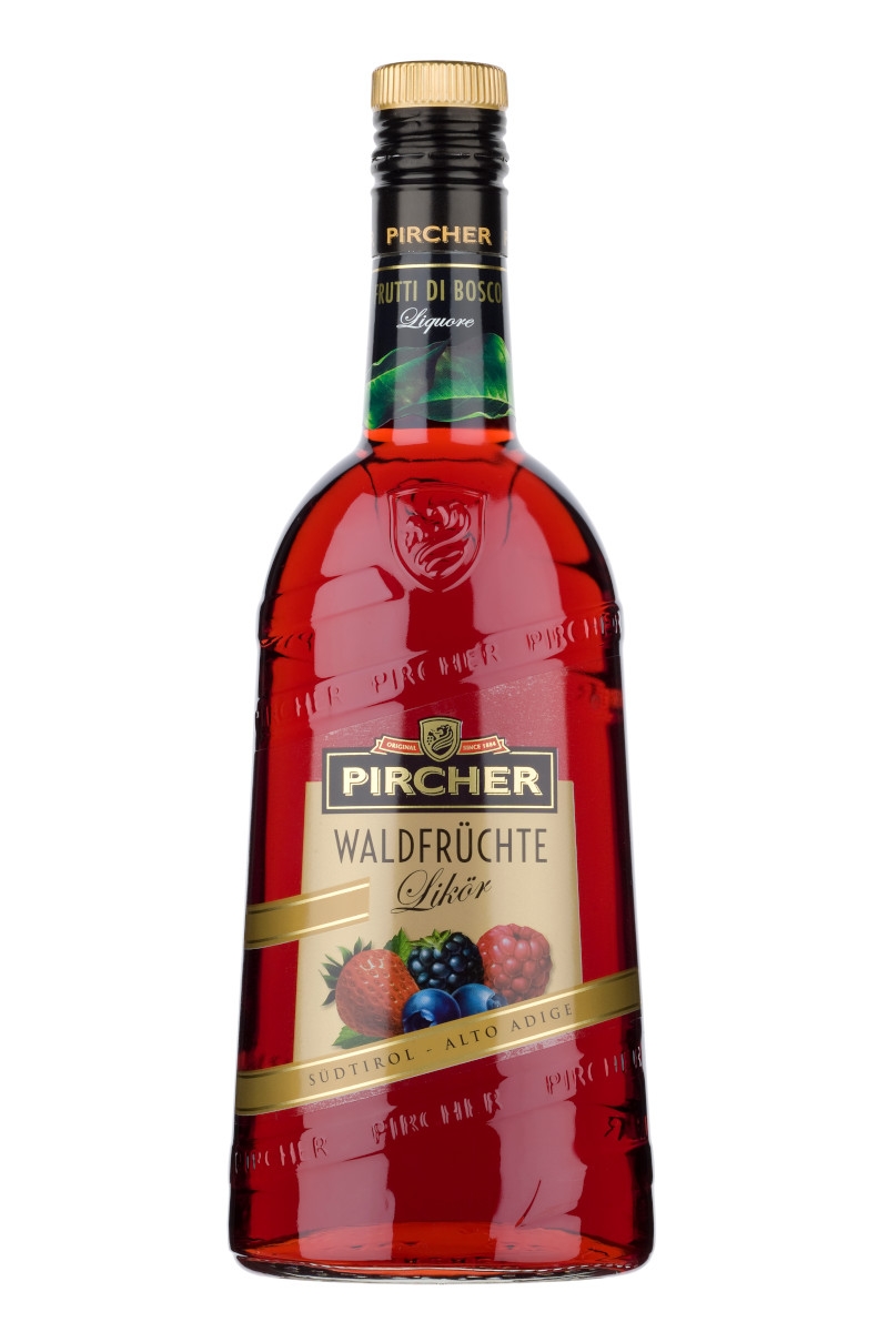 Pircher Südtiroler Waldfrüchte Likör - 0,7L 25% vol