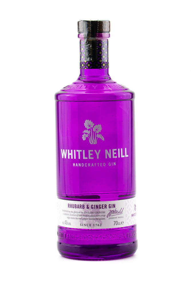 Whitley Neill Rhubarb & Ginger Dry Gin - 0,7L 43% vol