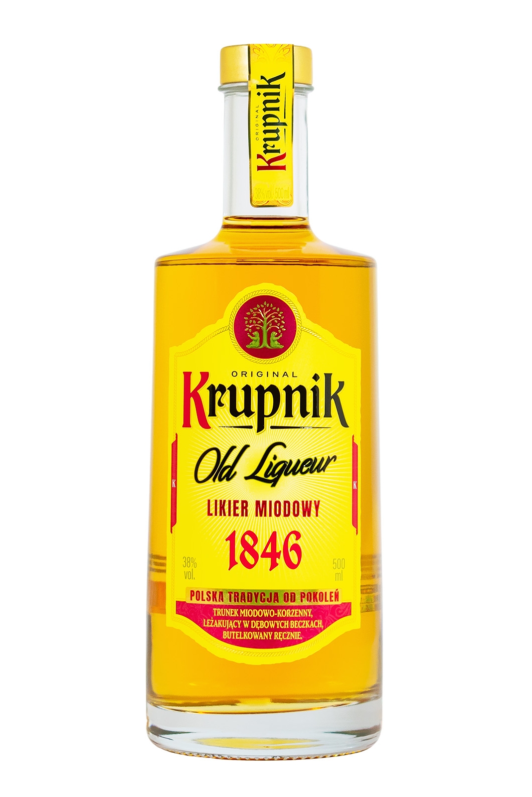 Krupnik Honig Likör - 0,5L 38% vol