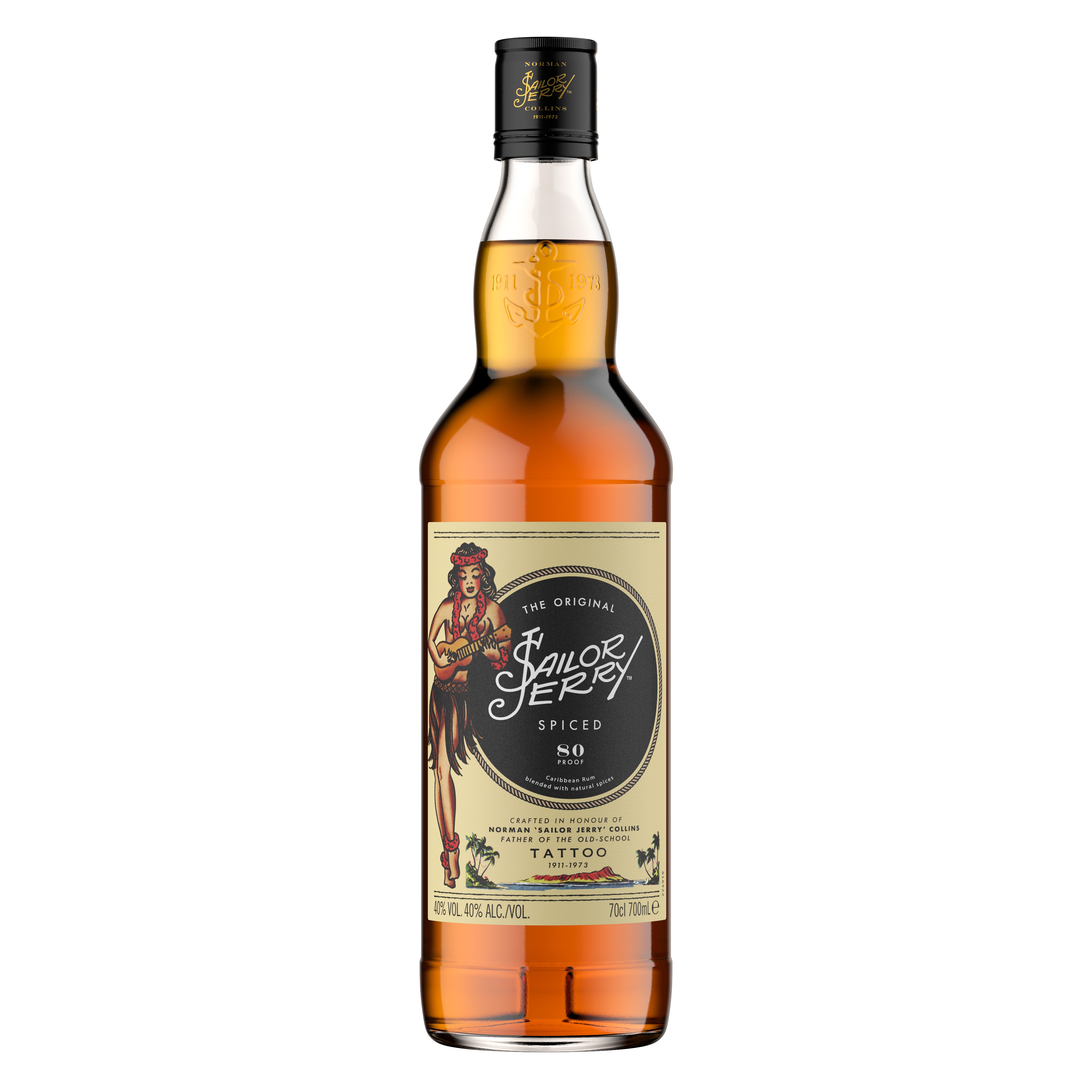 Sailor Jerry Spiced Spirituose - 0,7L 40% vol