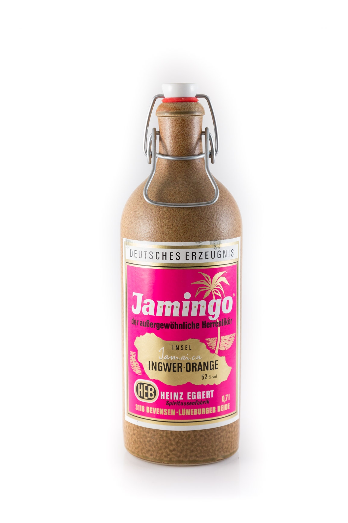 Jamingo 52 Heide-Liqueur Tonflasche - 0,7L 52% vol