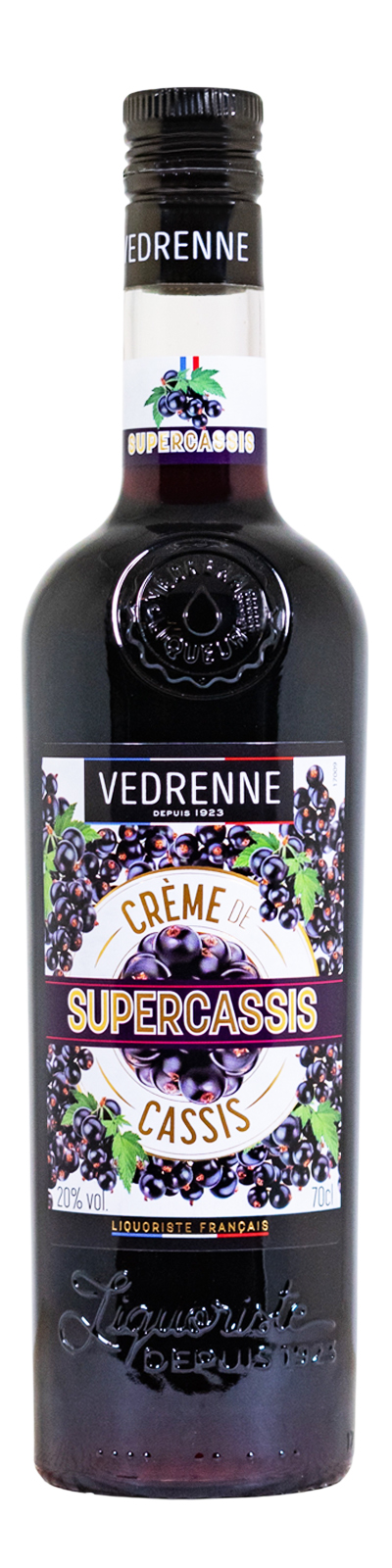 Vedrenne Supercassis Creme de Cassis - 0,7L 20% vol