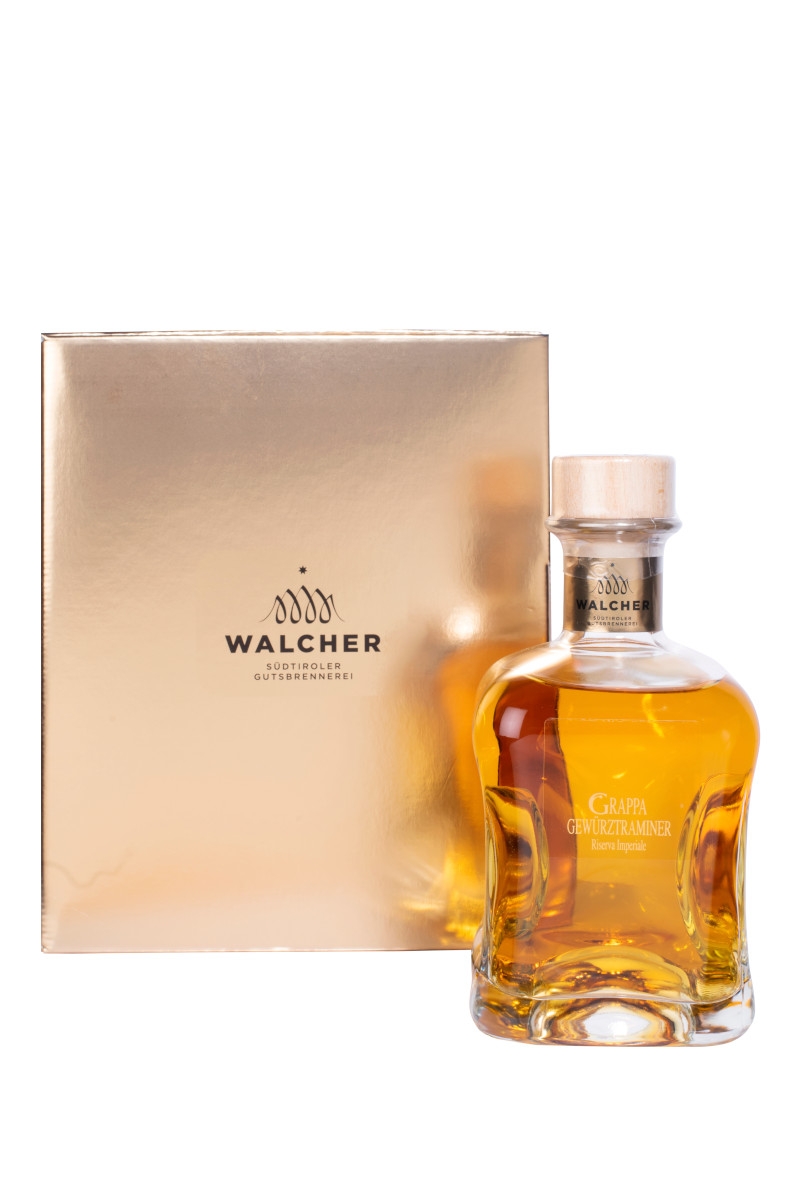 Walcher Grappa Gewürztraminer Riserva Imperiale - 0,5L 40% vol