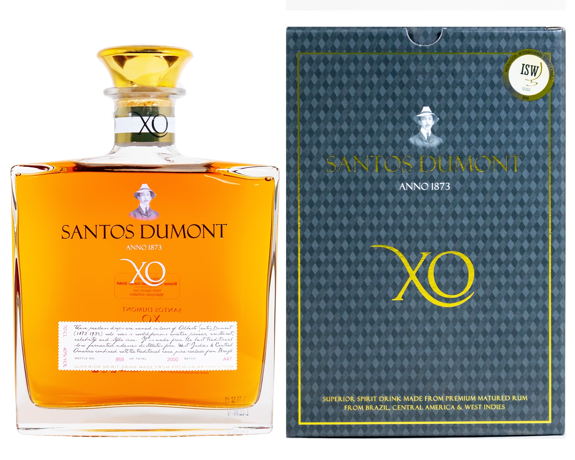 Santos Dumont XO - 0,7L 40% vol