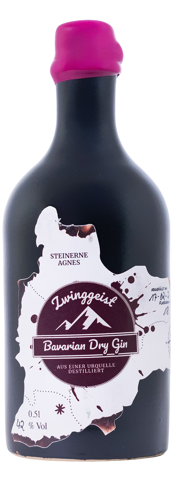 Steinerne Agnes Bavarian Dry Gin - 0,5L 42% vol